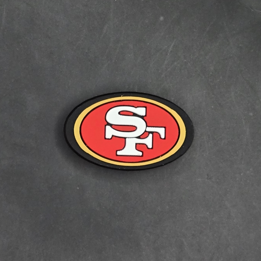 (5/$15) San Francisco 49ers Croc Charm